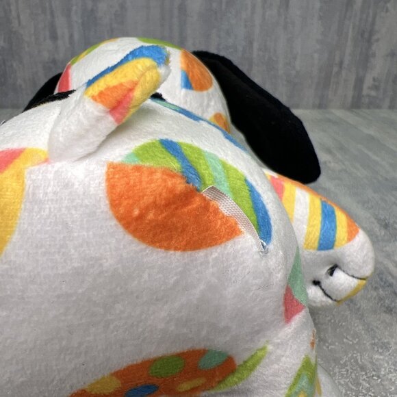 Peanuts Snoopy Plush Rainbow Tie Die Easter Egg Suit 8" Hallmark New With Tags - Picture 13 of 13